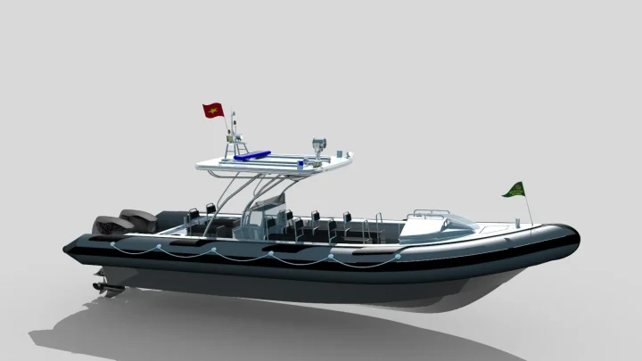 Alternative view of RIB 720 FRB